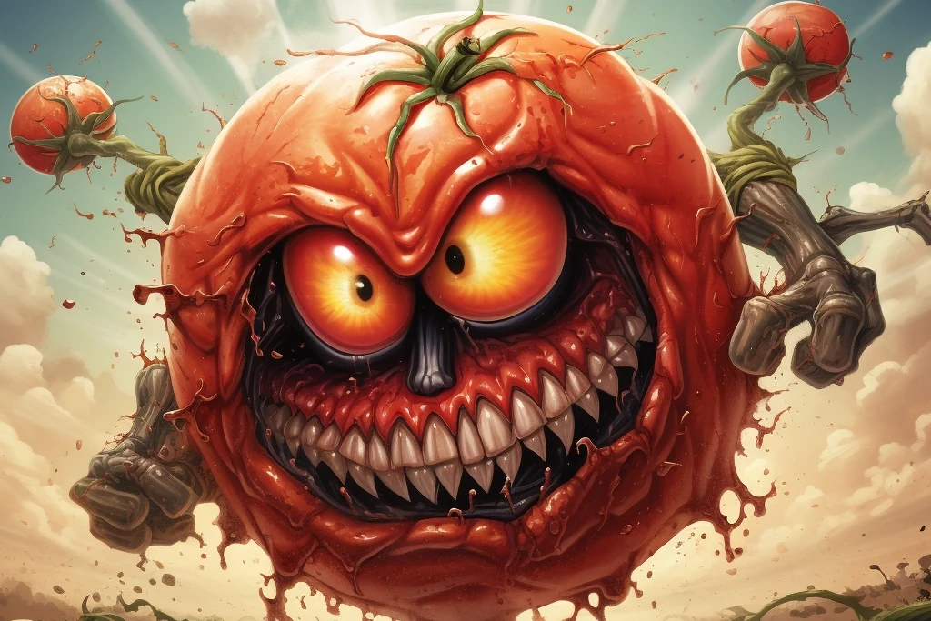 जानिए सुबह खाली पेट टमाटर खाने के फायदे 2 angry tomato