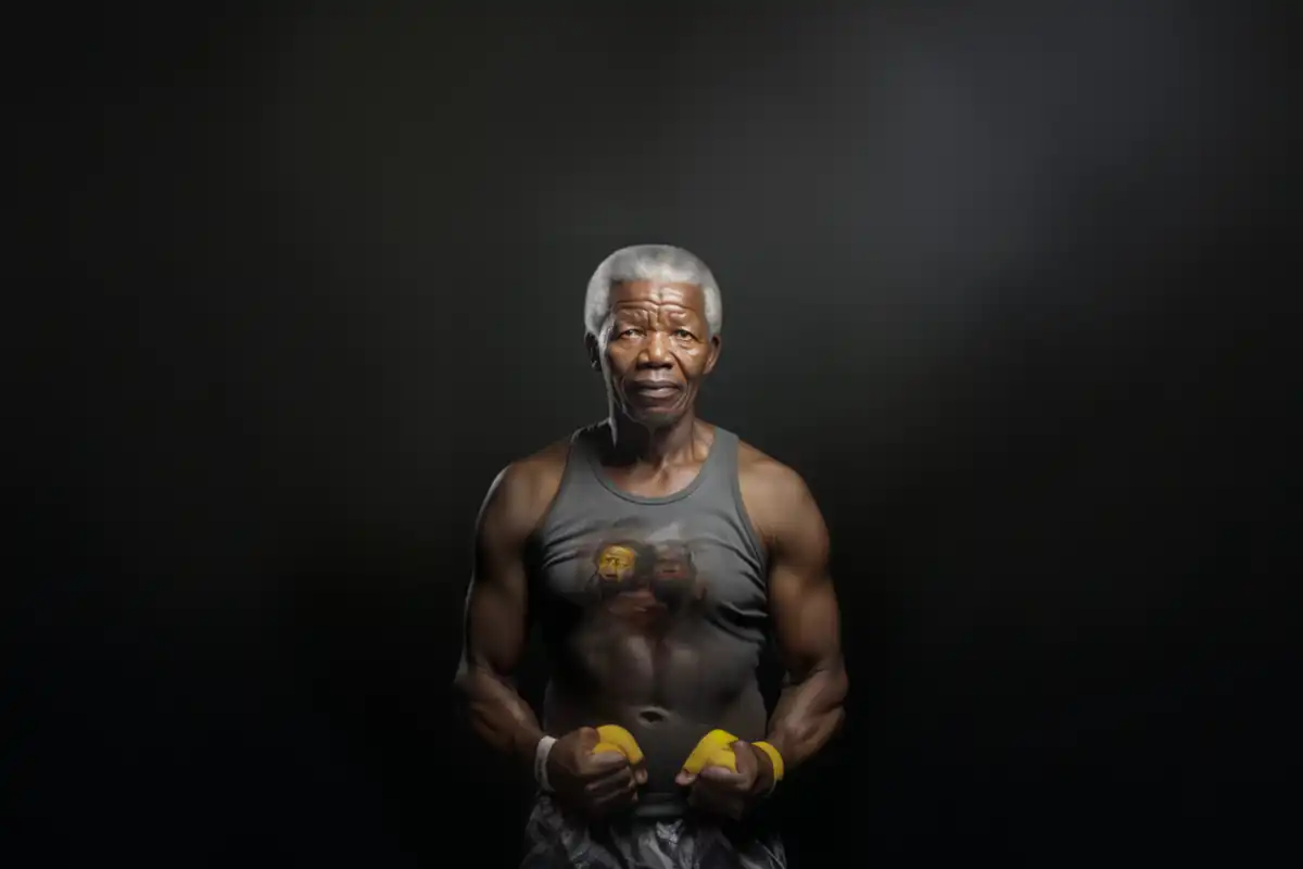 Nelson Mandela: कैदी से बने राष्ट्रपति व्यक्ति को AI कैसे देखता है ? 2 madela as