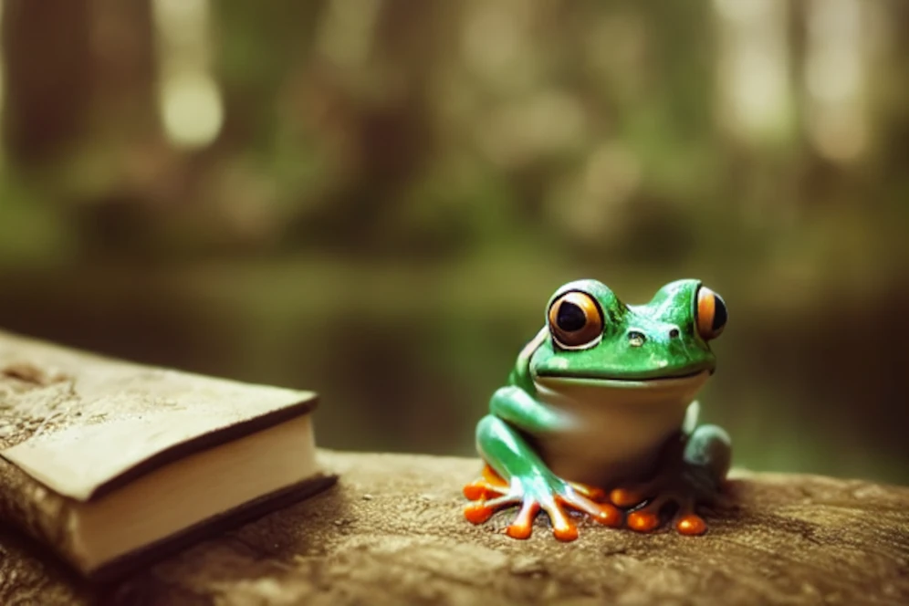 जानिए मेंढक का जीवन चक्र और उनके के बच्चे को क्या कहते हैं? 1 sitting frog