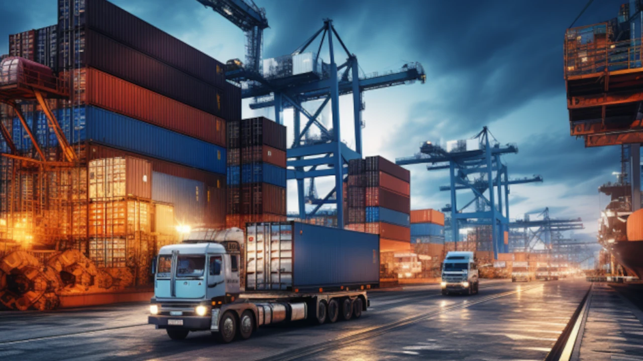 भारत से अमेरिका में इलेक्ट्रॉनिक निर्यात में हुई 250% से अधिक की वृद्धि 1 export continer